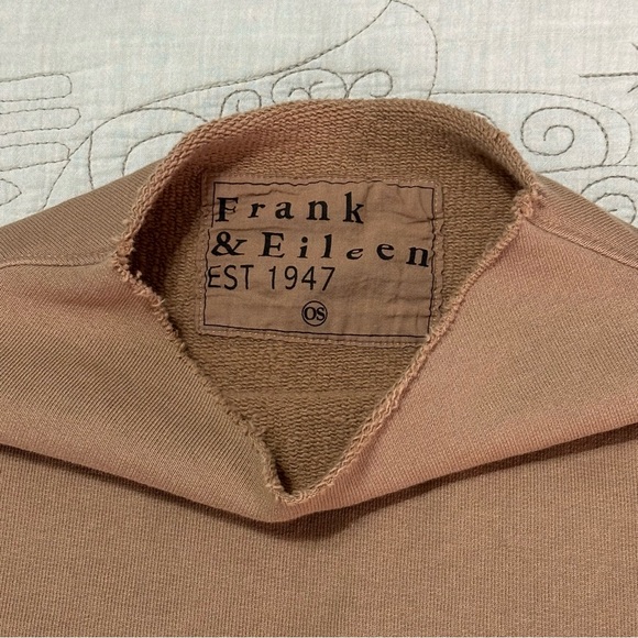 Frank & Eileen Camel Audrey Funnel Neck Capelet One Size Drapey Layering - Picture 3 of 8